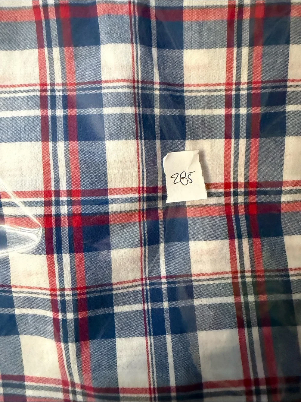 J. Crew Red, Blue & White Plaid Short-Sleeve Button-Down Shirt